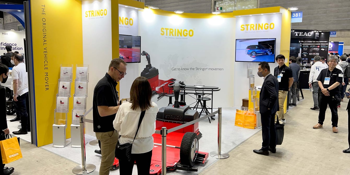 Stringo Vehicle Mover at Yokohama Automotive Engineering Expo 2026