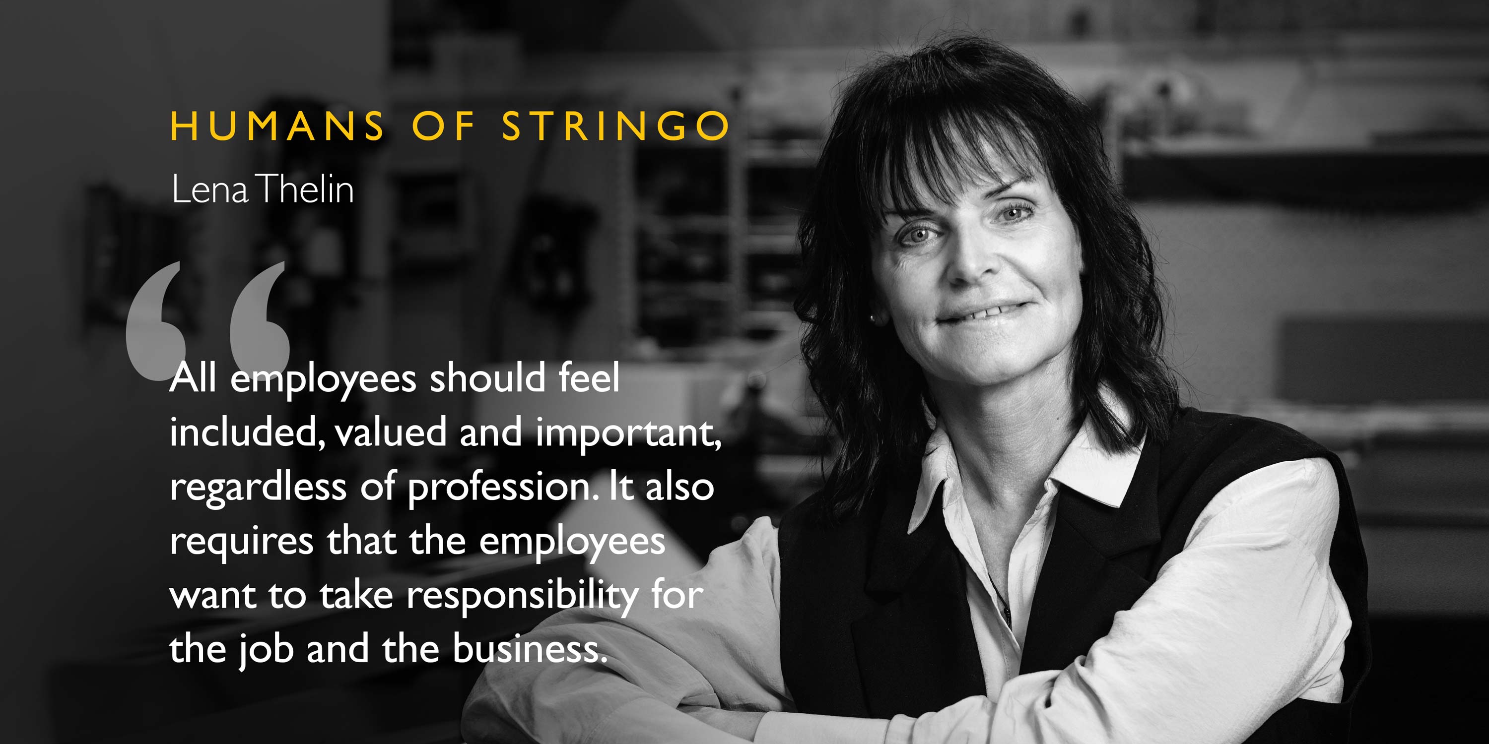 Humans of Stringo - Lena Thelin
