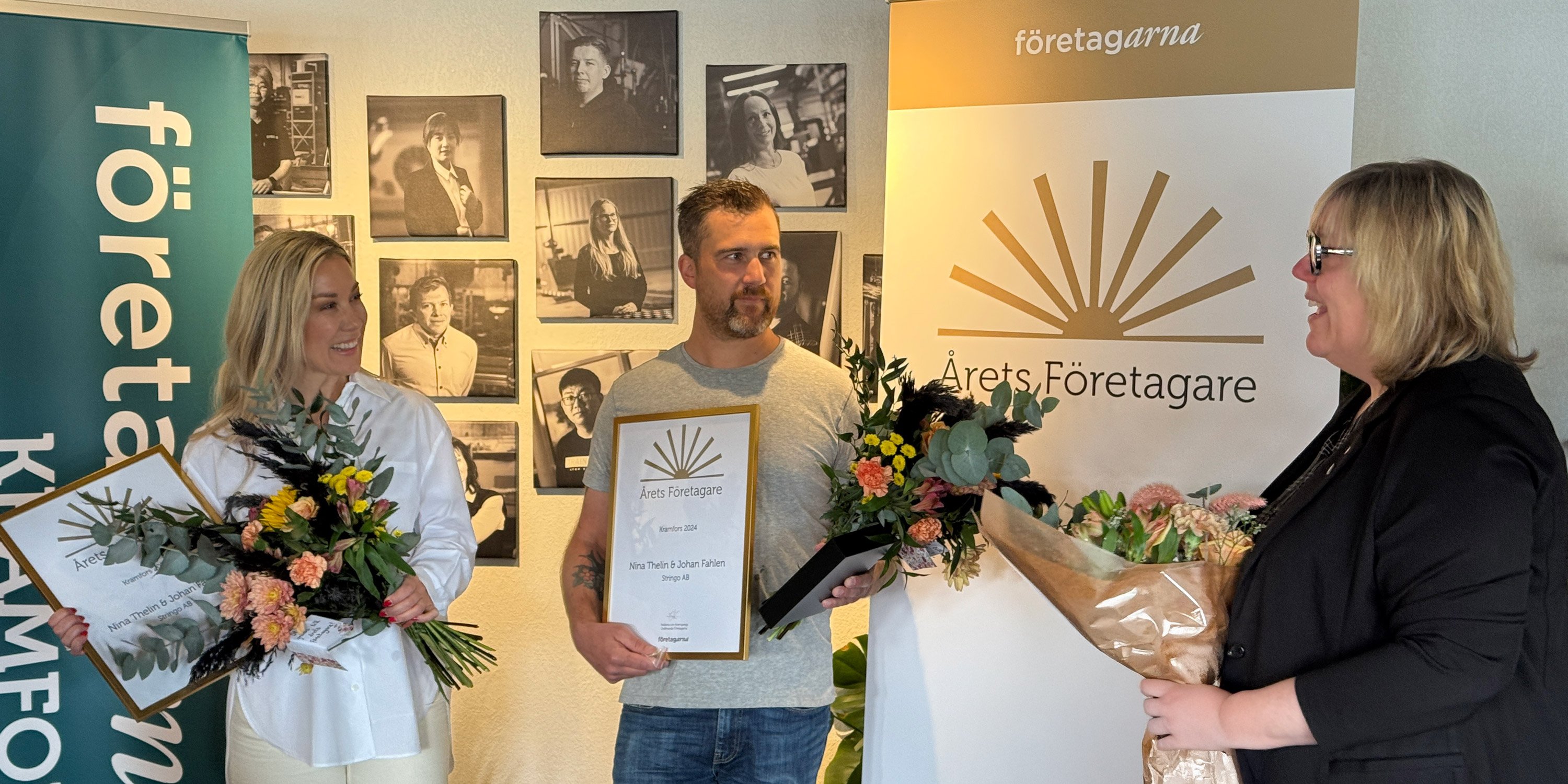 Stringo Chosen Company of the Year by Företagarna Kramfors, Sweden.